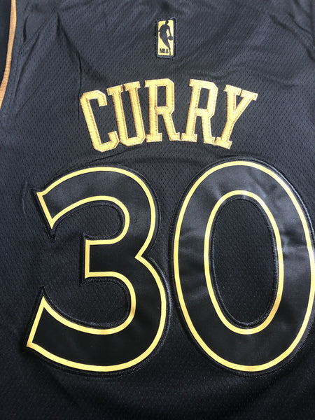 Men 30 Stephen Curry Jersey Black Golden State Warriors Jersey Golden Edition - fastssd - NBA Jersey - nRevo
