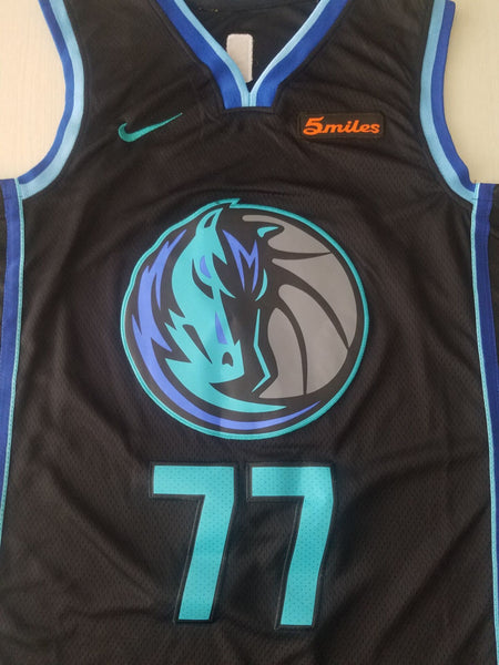 Men 77 Luka Doncic Jersey Black Dallas Mavericks Jersey Swingman Fanatics - fastssd - NBA Jersey - nRevo