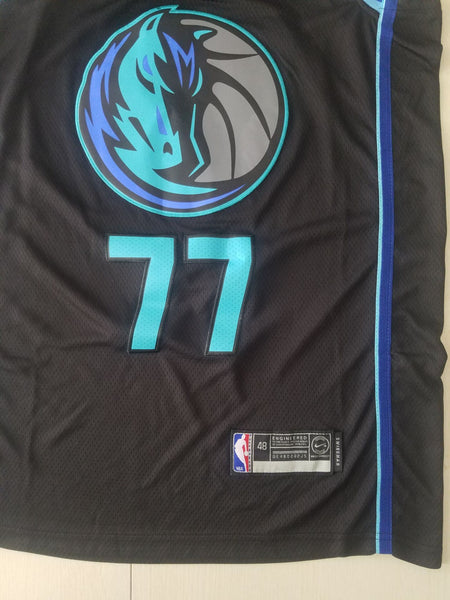 Men 77 Luka Doncic Jersey Black Dallas Mavericks Jersey Swingman Fanatics - fastssd - NBA Jersey - nRevo