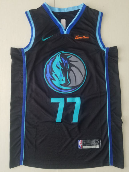 Men 77 Luka Doncic Jersey Black Dallas Mavericks Jersey Swingman Fanatics - fastssd - NBA Jersey - nRevo