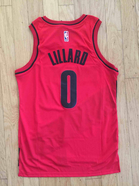 Men 0 Damian Lillard Swingman Jersey Red Portland Trail Blazers Fanatics - fastssd - NBA Jersey - nRevo