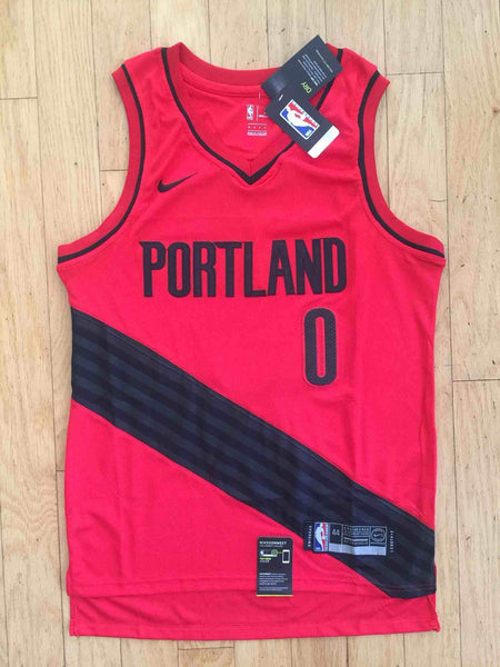 Men 0 Damian Lillard Swingman Jersey Red Portland Trail Blazers Fanatics - fastssd - NBA Jersey - nRevo