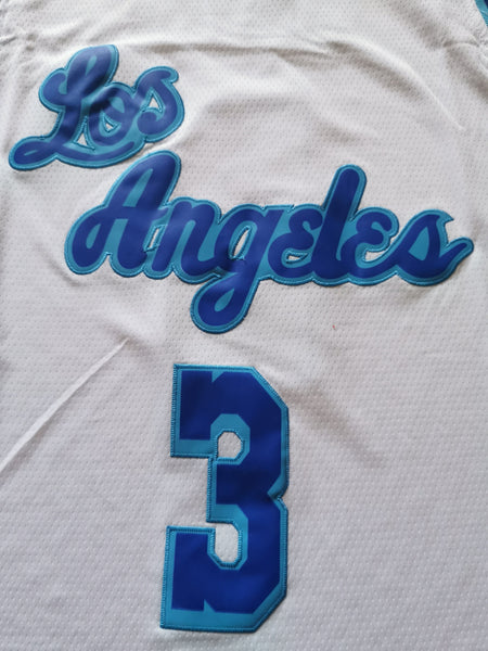 Men 3 Anthony Davis Jersey White Los Angeles Lakers Swingman Jersey - fastssd - NBA Jersey - nRevo