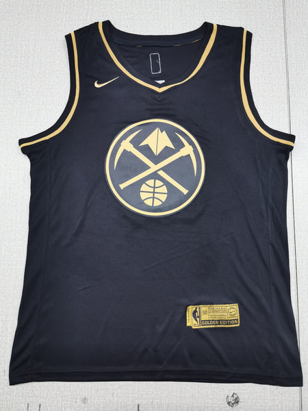 Men 15 Nikola Jokic Jersey Black Denver Nuggets Jersey Golden Edition - fastssd - NBA Jersey - nRevo