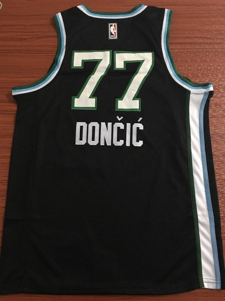 Men 77 Luka Doncic Jersey Black All Star World Team Jersey Swingman Fanatics - fastssd - NBA Jersey - nRevo