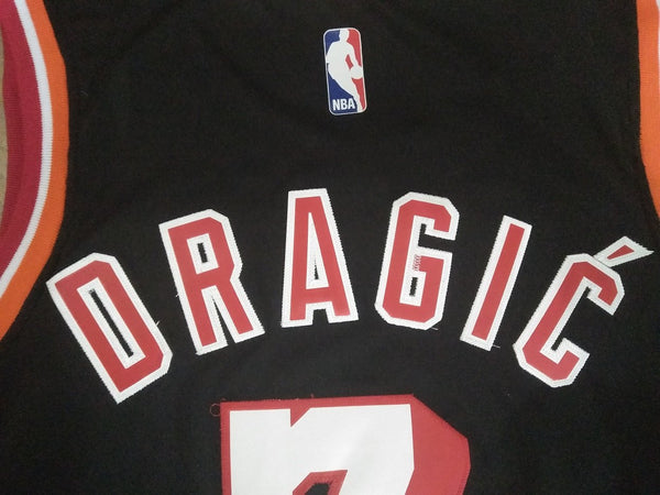 Men 07 Goran Dragic Jersey Black Miami Heat Jersey Swingman Fanatics