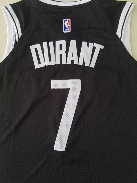 Men 07 Kevin Durant Jersey Black Brooklyn Nets Jersey Swingman Fanatics