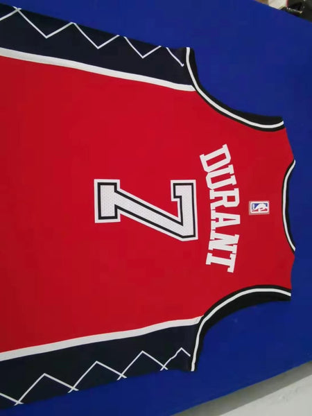 Men 07 Kevin Durant Jersey Red Brooklyn Nets Jersey Swingman Fanatics - fastssd - NBA Jersey - nRevo