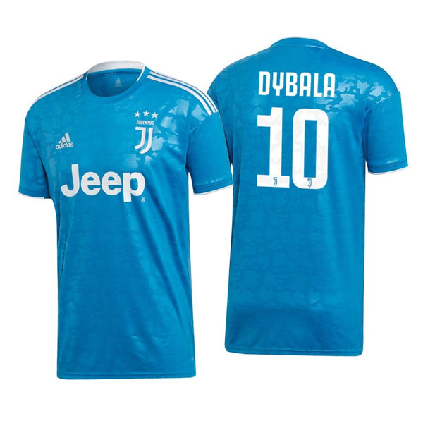 Men 10 Paulo Dybala Jersey Blue Away Juventus Jersey Serie A 2020 - fastssd - Soccer Jersey - CrazyKill