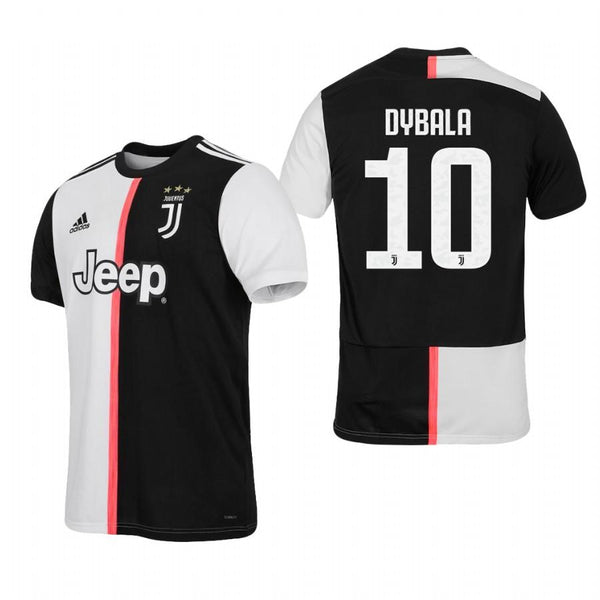 Men 10 Paulo Dybala Jersey Black Home Juventus Jersey Serie A 2020 - fastssd - Soccer Jersey - CrazyKill