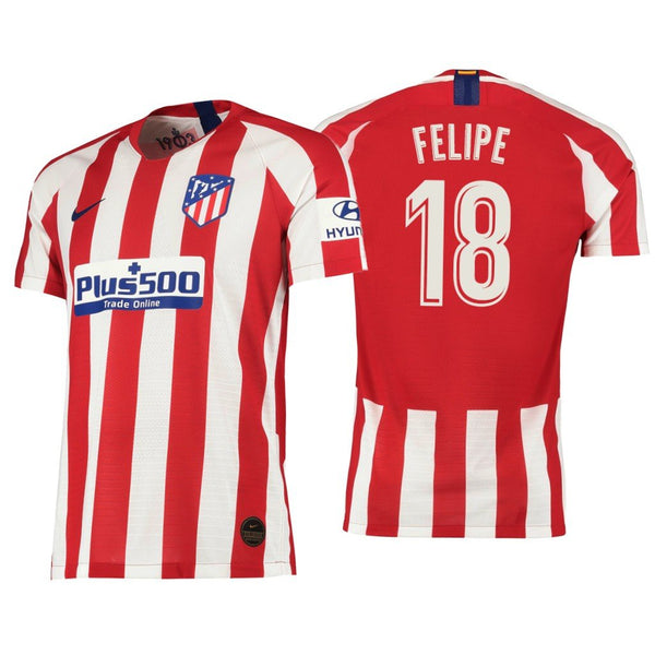 Men 18 Felipe Jersey Red Home Atletico Madrid Jersey LaLiga 2020 - fastssd - Soccer Jersey - CrazyKill