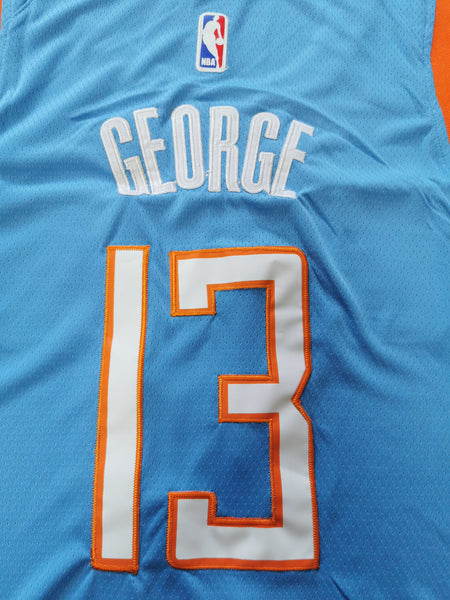 Men 13 Paul George Jersey Blue Los Angeles Clippers Jersey Swingman Fanatics - fastssd - NBA Jersey - nRevo