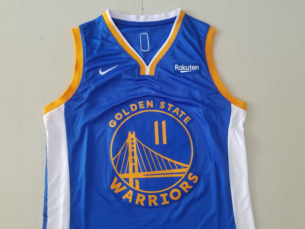 Men 11 Klay Thompson Jersey Light Blue Golden State Warriors Jersey Swingman - fastssd - NBA Jersey - nRevo