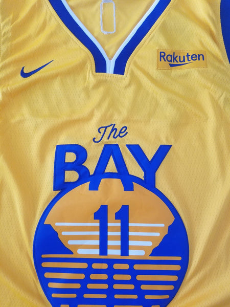 Men 11 Klay Thompson Jersey Yellow Golden State Warriors Jersey Swingman - fastssd - NBA Jersey - nRevo
