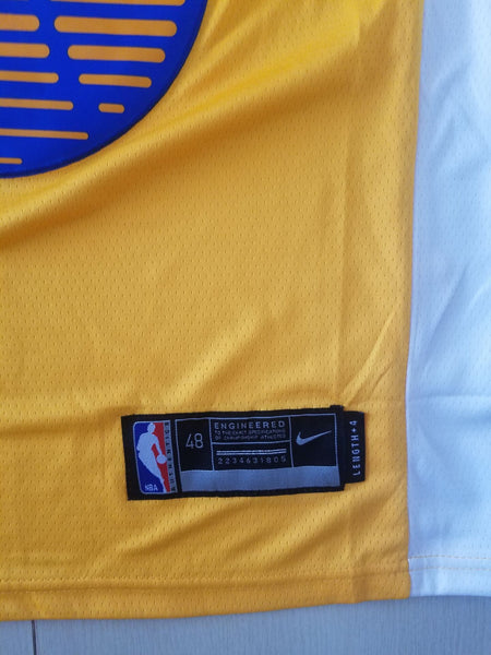 Men 11 Klay Thompson Jersey Yellow Golden State Warriors Jersey Swingman - fastssd - NBA Jersey - nRevo