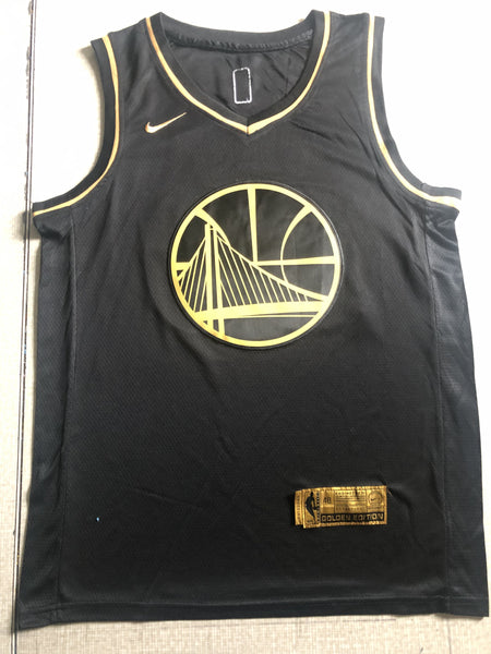 Men 30 Stephen Curry Jersey Black Golden State Warriors Jersey Golden Edition - fastssd - NBA Jersey - nRevo