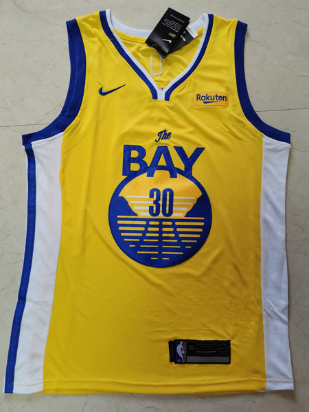 Men 30 Stephen Curry Jersey Yellow Golden State Warriors Jersey Swingman Fanatics - fastssd - NBA Jersey - nRevo