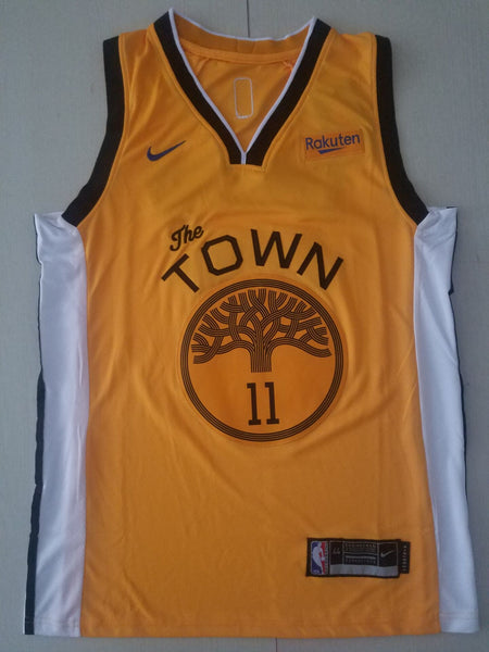 Men 11 Klay Thompson Jersey Yellow Golden State Warriors Jersey Swingman Fanatics - fastssd - NBA Jersey - nRevo