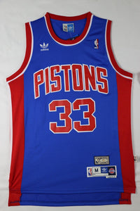 Men 33 Grant Hill Jersey Blue Detroit Pistons Jersey Swingman Fanatics - fastssd - NBA Jersey - nRevo