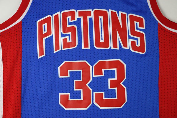 Men 33 Grant Hill Jersey Blue Detroit Pistons Jersey Swingman Fanatics - fastssd - NBA Jersey - nRevo