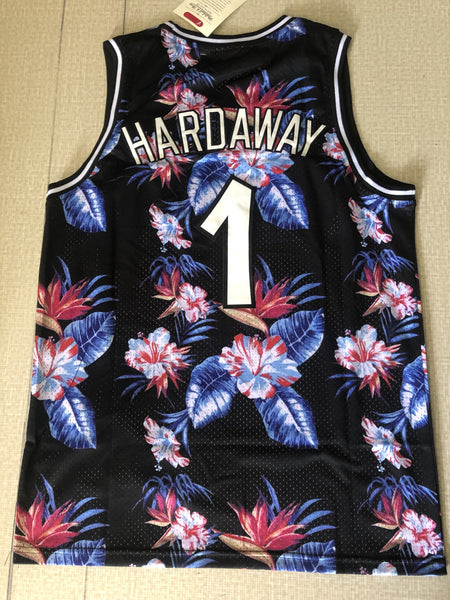 Men 01 Penny Hardaway Jersey Ness Floral Fashion Orlando Magic Jersey Hardwood Classics - fastssd - NBA Jersey - nRevo