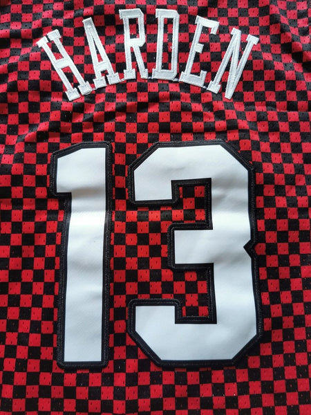 Men 13 James Harden Jersey Red Houston Rockets Jersey Hardwood Classics - fastssd - NBA Jersey - nRevo