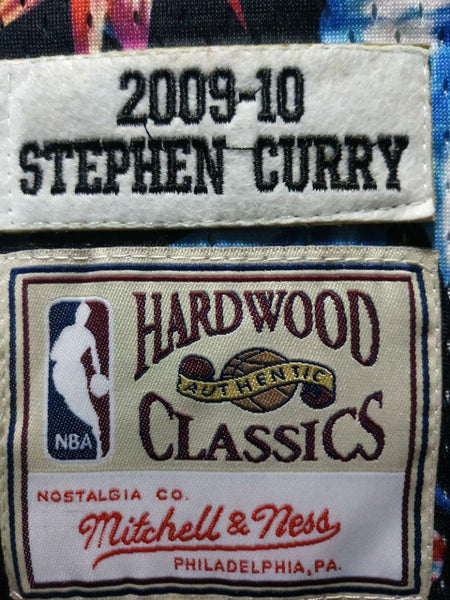 Men 30 Stephen Curry Jersey Blue Flower Style Jersey Hardwood Classics - fastssd - NBA Jersey - nRevo