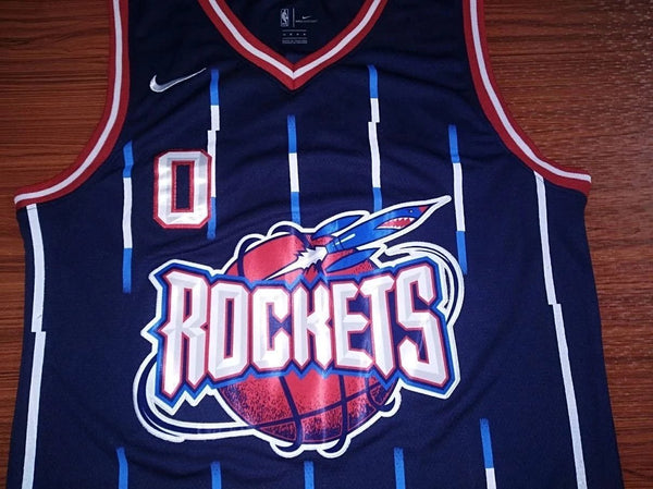 Men 0 Russell Westbrook Jersey Blue Houston Rockets Jersey Swingman Fanatics - fastssd - NBA Jersey - nRevo