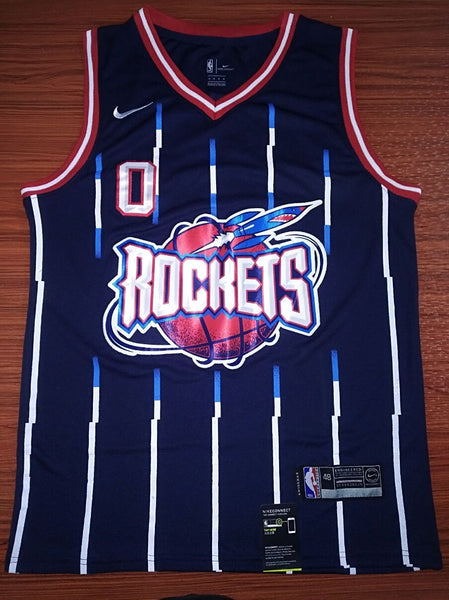 Men 0 Russell Westbrook Jersey Blue Houston Rockets Jersey Swingman Fanatics - fastssd - NBA Jersey - nRevo