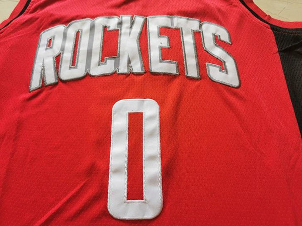 Men 0 Russell Westbrook Jersey Red Houston Rockets Jersey Swingman Fanatics - fastssd - NBA Jersey - nRevo