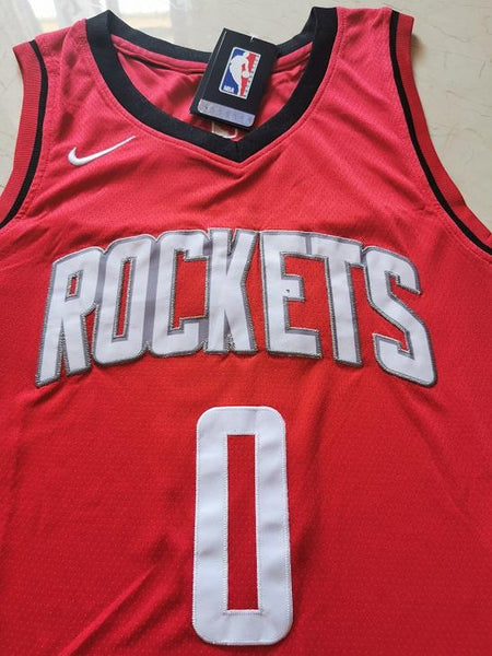 Men 0 Russell Westbrook Jersey Red Houston Rockets Jersey Swingman Fanatics - fastssd - NBA Jersey - nRevo