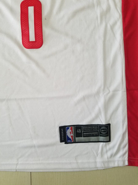 Men 0 Russell Westbrook Jersey White Houston Rockets Jersey Swingman - fastssd - NBA Jersey - nRevo