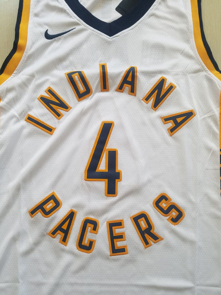 Men 04 Victor Oladipo Jersey White Indiana Pacers Jersey Swingman Fanatics