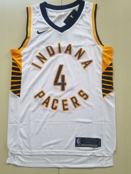 Men 04 Victor Oladipo Jersey White Indiana Pacers Jersey Swingman Fanatics