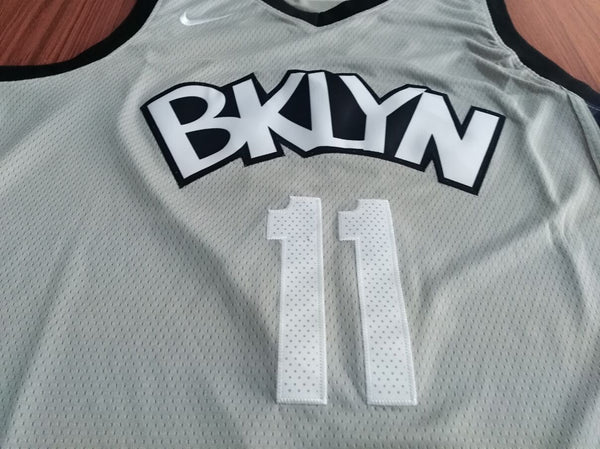 Men 11 Kyrie Irving Jersey Grey Brooklyn Nets Jersey Swingman Fanatics - fastssd - NBA Jersey - nRevo