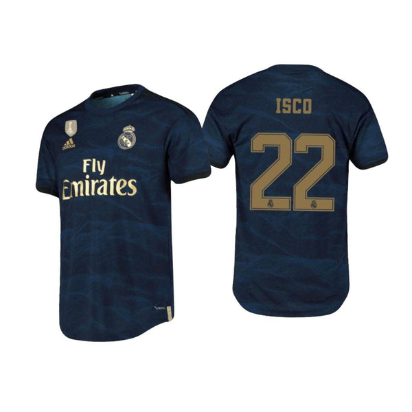 Men 22 Isco Jersey Blue Away Real Madrid Jersey LaLiga 2020 - fastssd - Soccer Jersey - CrazyKill