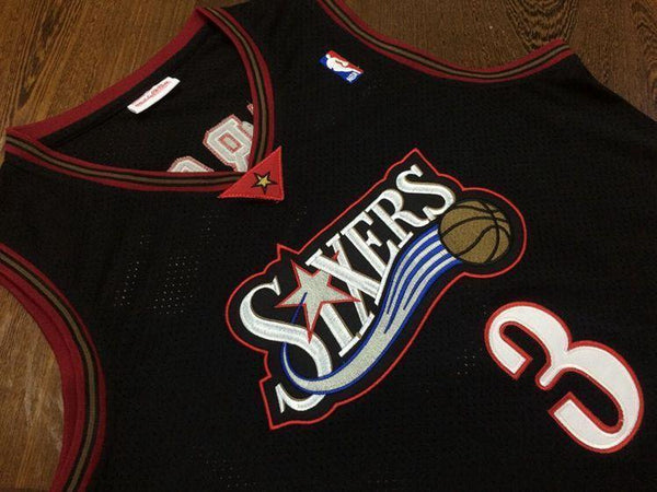 Men 3 Allen Iverson Jersey Black Philadelphia 76ers Jersey Fanatics - fastssd - NBA Jersey - nRevo