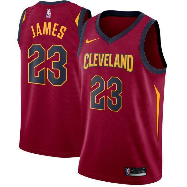 Men CAVS 23 Lebron James Jersey Red Cleveland Cavaliers Jersey Fanatics - fastssd - NBA Jersey - nRevo