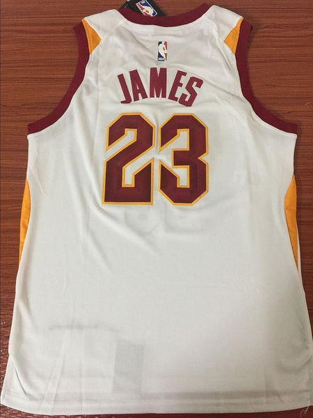 Men CAVS 23 Lebron James Jersey White Cleveland Cavaliers Jersey Fanatics - fastssd - NBA Jersey - nRevo