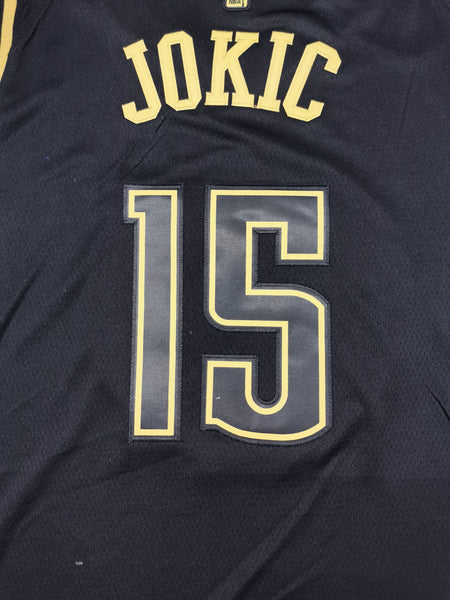 Men 15 Nikola Jokic Jersey Black Denver Nuggets Jersey Golden Edition - fastssd - NBA Jersey - nRevo