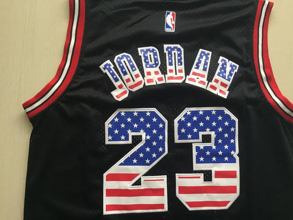 Men 23 Michael Jordan Jersey Black Chicago Bulls Jersey Swingman Fanatics