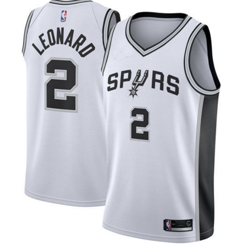 Men 2 Kawhi Leonard Jersey White San Antonio Spurs Swingman Fanatics version - fastssd - NBA Jersey - nRevo