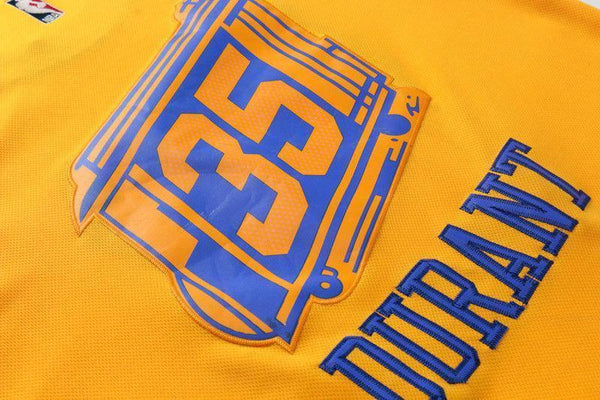 Men GSW 35 Kevin Durant Jersey Yellow City Edition Golden State Warriors - fastssd - NBA Jersey - nRevo