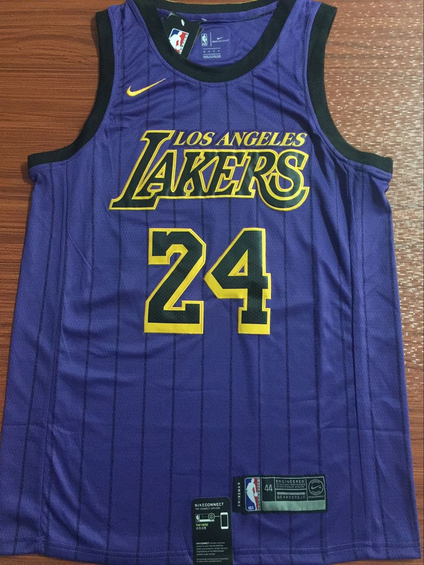 Hot Men 24 Kobe Bryant Jersey Purple Los Angeles Lakers Swingman Jersey - fastssd - NBA Jersey - nRevo