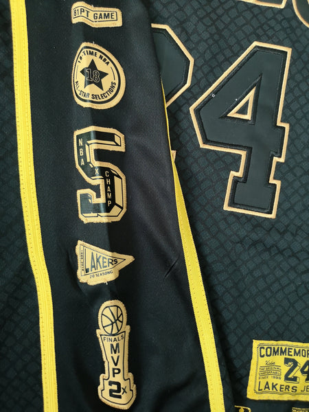 Hot Men 24 Kobe Bryant Jersey Special Black Los Angeles Lakers Swingman Jersey - fastssd - NBA Jersey - nRevo