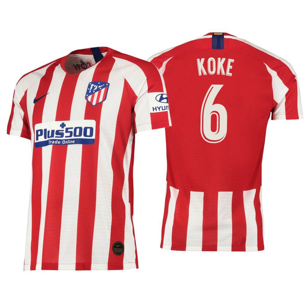 Men 06 Koke Jersey Red Home Atletico Madrid Jersey LaLiga 2020 - fastssd - Soccer Jersey - CrazyKill
