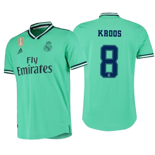 Men 08 Toni Kroos Jersey Green Away Real Madrid Jersey Laliga 2020 - fastssd - Soccer Jersey - CrazyKill