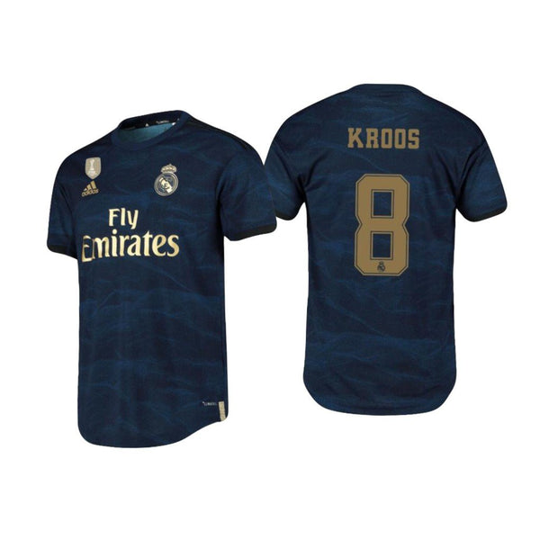 Men 08 Toni Kroos Jersey Blue Away Real Madrid Jersey LaLiga 2020 - fastssd - Soccer Jersey - CrazyKill
