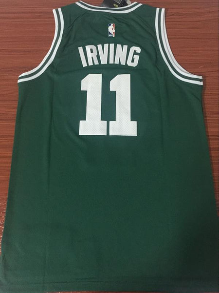 Men 11 Kyrie Irving Jersey Green Boston Celtics Swingman Jersey Fanatics - fastssd - NBA Jersey - nRevo