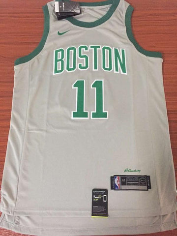 Men 11 Kyrie Irving Jersey Gray Boston Celtics Swingman Fanatics - fastssd - NBA Jersey - nRevo